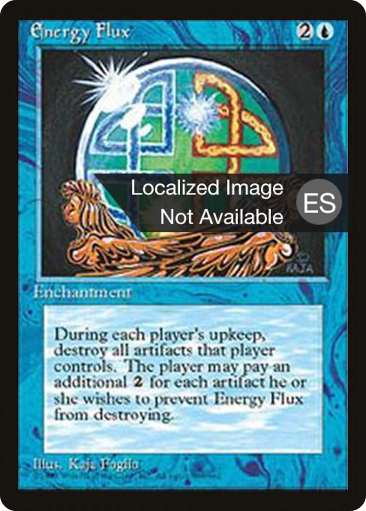 Energy Flux (4BB-068) - Fourth Edition Foreign Black Border - Premium MTG Single from Wizards of the Coast - Just $3.12! Shop now at Game Crave Tournament Store