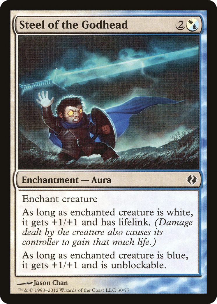 Steel of the Godhead (DDI-030) - Duel Decks: Venser vs. Koth - Premium MTG Single from Wizards of the Coast - Just $0.49! Shop now at Game Crave Tournament Store