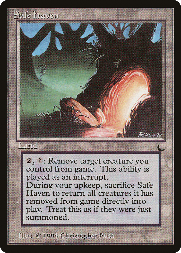 Safe Haven (DRK-118) - The Dark - Premium MTG Single from Wizards of the Coast - Just $1.19! Shop now at Game Crave Tournament Store