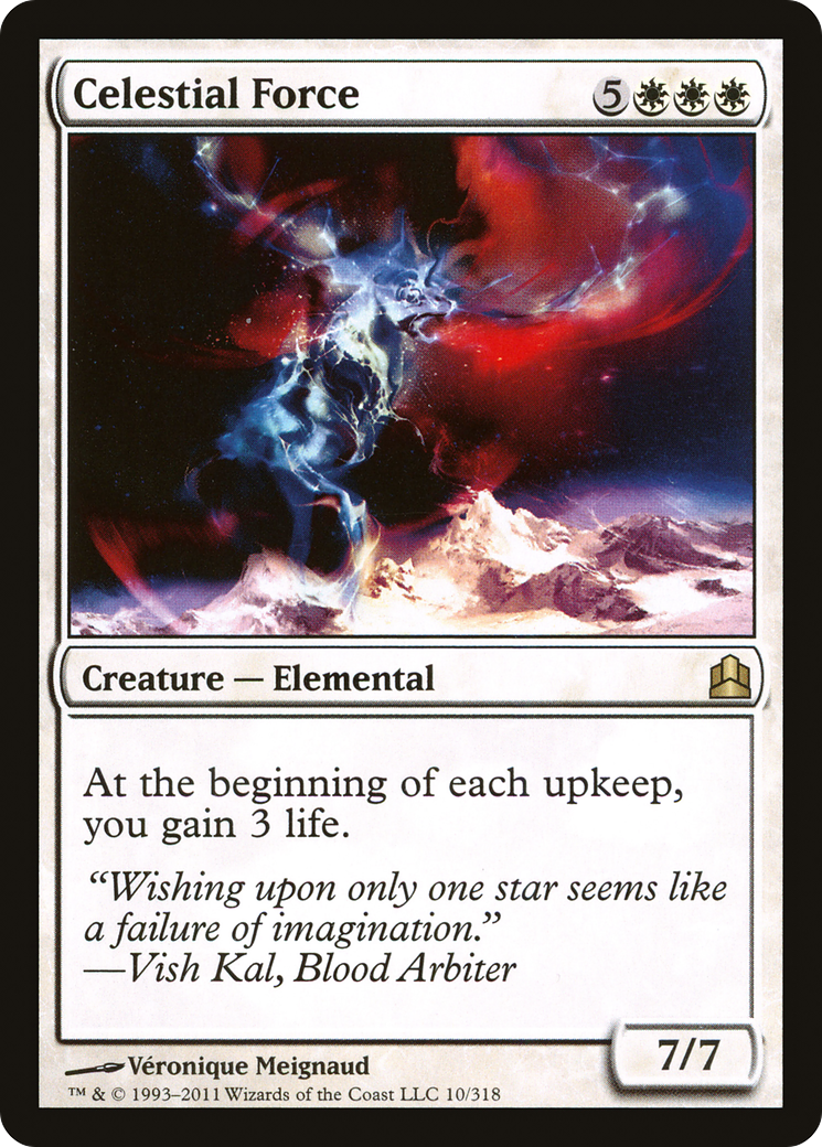 Celestial Force (CMD-010) - Commander 2011 - Premium MTG Single from Wizards of the Coast - Just $0.77! Shop now at Game Crave Tournament Store