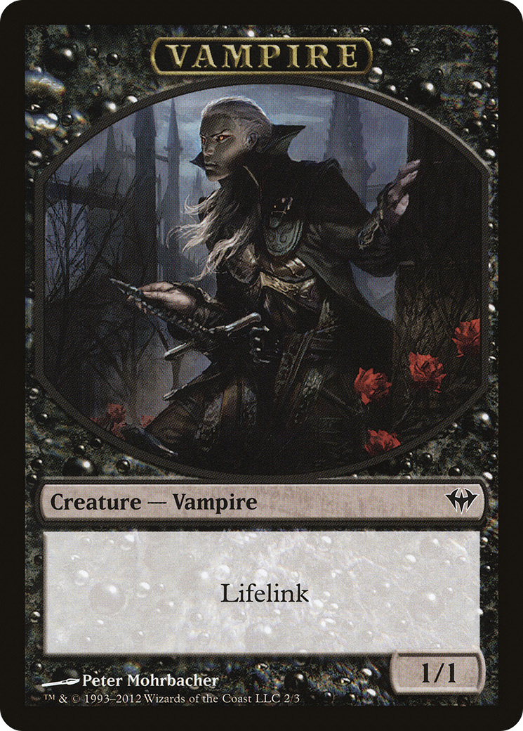 Vampire (TDKA-002) - Dark Ascension Tokens - Premium MTG Single from Wizards of the Coast - Just $0.36! Shop now at Game Crave Tournament Store