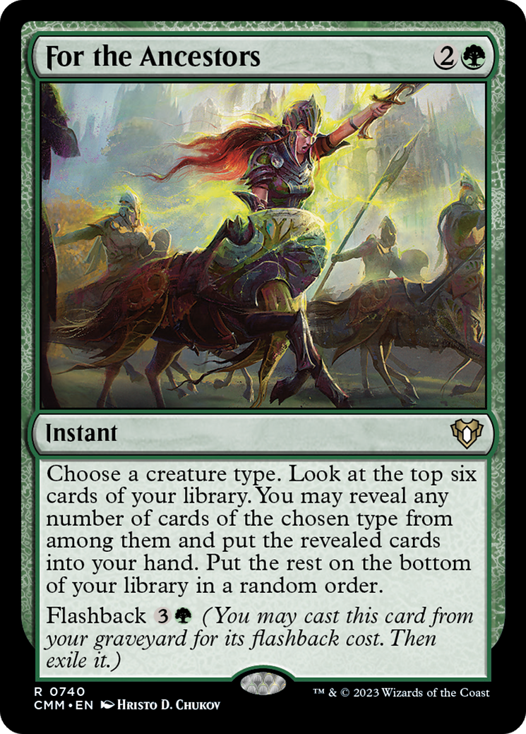 Game Crave Tournament Store - For the Ancestors (CMM-740)