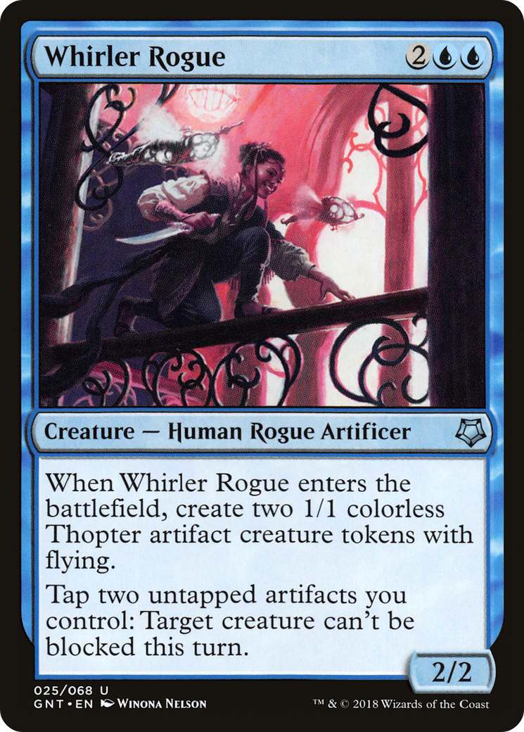 Whirler Rogue (GNT-025) - Game Night - Premium MTG Single from Wizards of the Coast - Just $0.08! Shop now at Game Crave Tournament Store