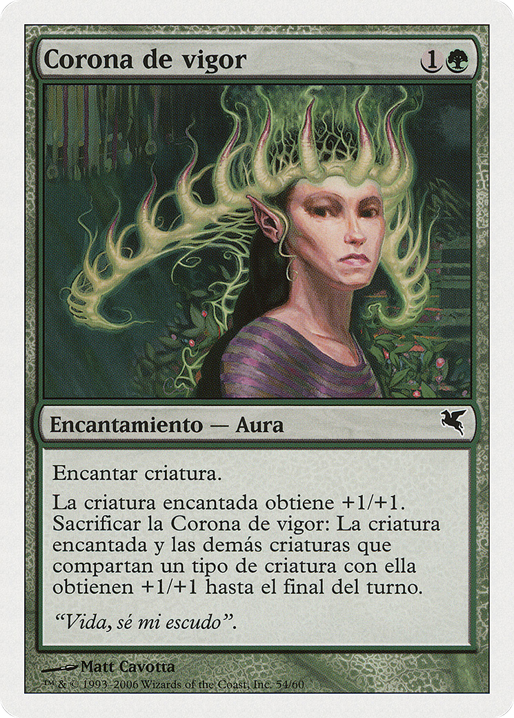 Crown of Vigor (PSAL-B54) - Salvat 2005 - Premium MTG Single from Wizards of the Coast - Just $0! Shop now at Game Crave Tournament Store