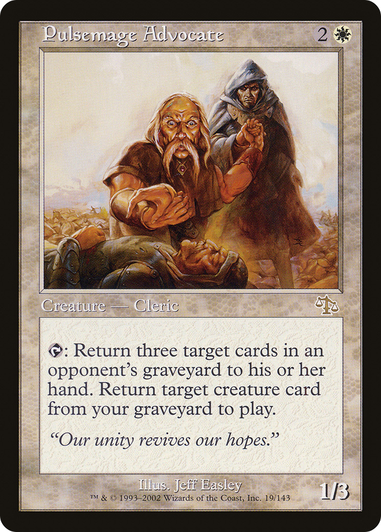 Pulsemage Advocate (JUD-019) - Judgment - Premium MTG Single from Wizards of the Coast - Just $0.31! Shop now at Game Crave Tournament Store
