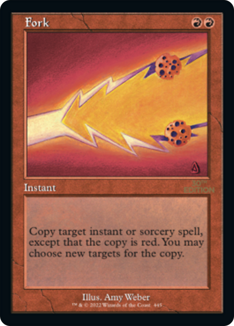 Fork (30A-445) - 30th Anniversary Edition - Premium MTG Single from Wizards of the Coast - Just $55.99! Shop now at Game Crave Tournament Store