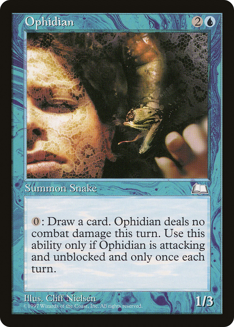 Ophidian (WTH-045) - Weatherlight - Premium MTG Single from Wizards of the Coast - Just $0.08! Shop now at Game Crave Tournament Store
