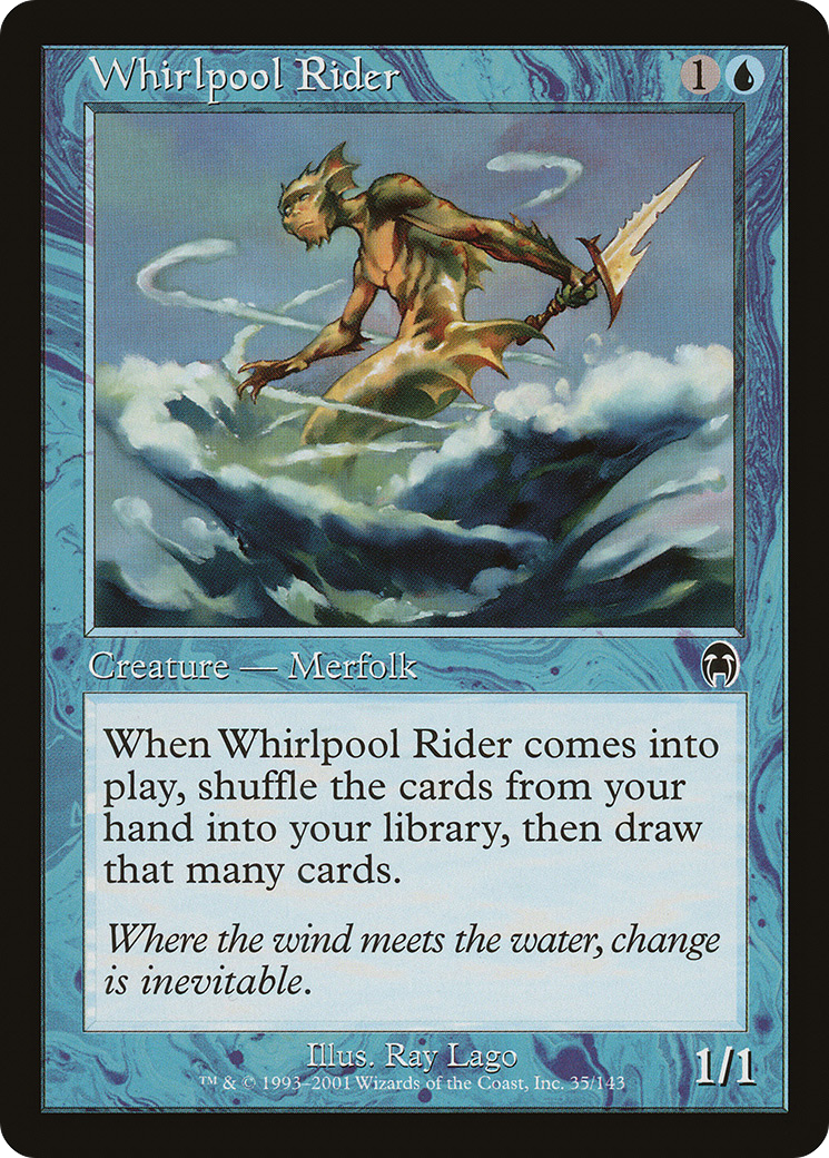 Whirlpool Rider (APC-035) - Apocalypse - Premium MTG Single from Wizards of the Coast - Just $0.08! Shop now at Game Crave Tournament Store