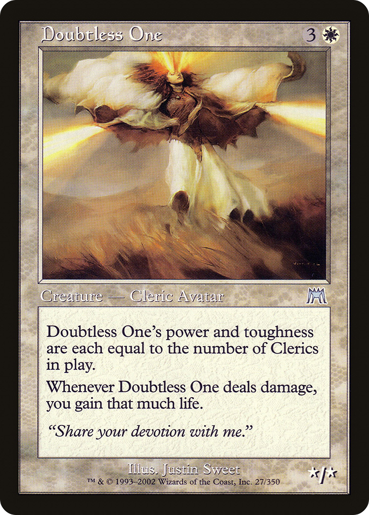 Doubtless One (ONS-027) - Onslaught - Premium MTG Single from Wizards of the Coast - Just $0.08! Shop now at Game Crave Tournament Store