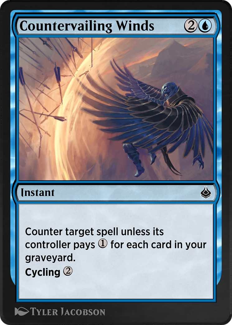 Countervailing Winds (AKR-056) - Amonkhet Remastered - Premium MTG Single from Wizards of the Coast - Just $0! Shop now at Game Crave Tournament Store