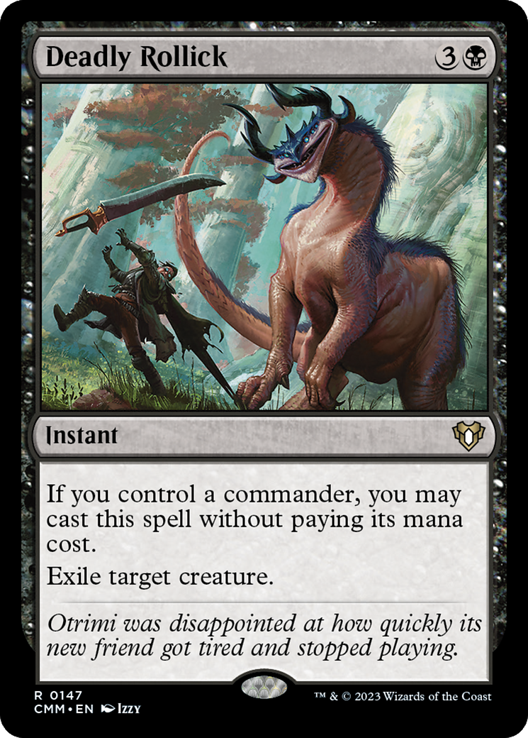 Deadly Rollick (CMM-147) - Commander Masters - Premium MTG Single from Wizards of the Coast - Just $3.99! Shop now at Game Crave Tournament Store