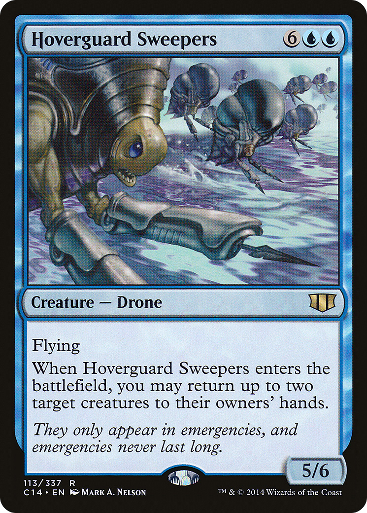 Hoverguard Sweepers (C14-113) - Commander 2014 - Premium MTG Single from Wizards of the Coast - Just $0.08! Shop now at Game Crave Tournament Store