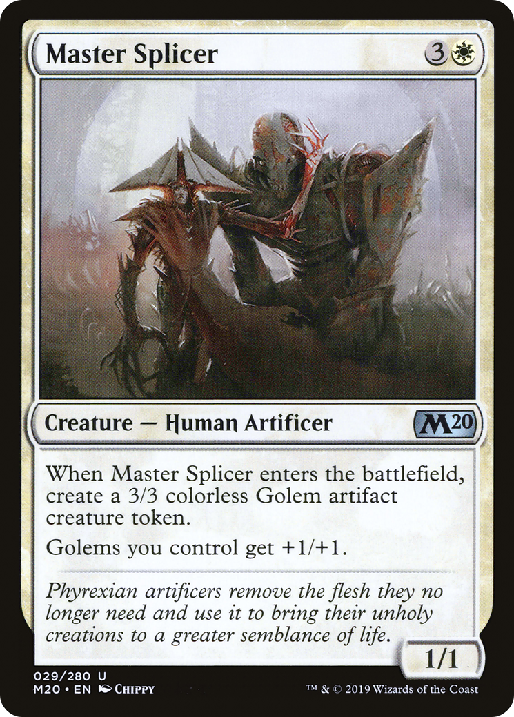 Master Splicer (M20-029) - Core Set 2020 Foil - Premium MTG Single from Wizards of the Coast - Just $0.08! Shop now at Game Crave Tournament Store