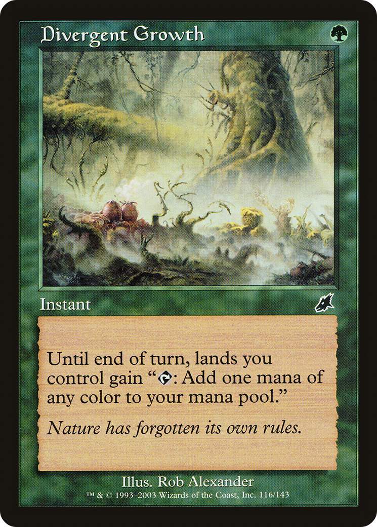 Divergent Growth (SCG-116) - Scourge Foil - Premium MTG Single from Wizards of the Coast - Just $0.31! Shop now at Game Crave Tournament Store