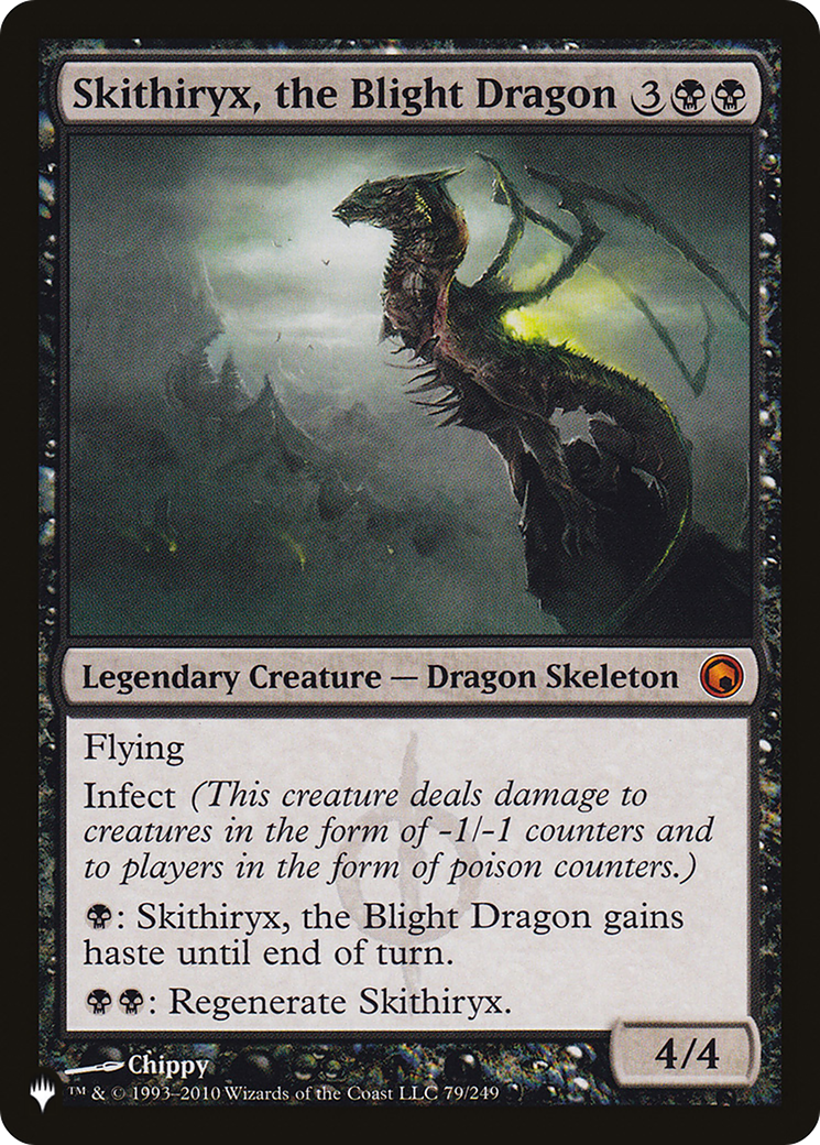 Skithiryx, the Blight Dragon (PLIST-113) - The List - Premium MTG Single from Wizards of the Coast - Just $2.62! Shop now at Game Crave Tournament Store