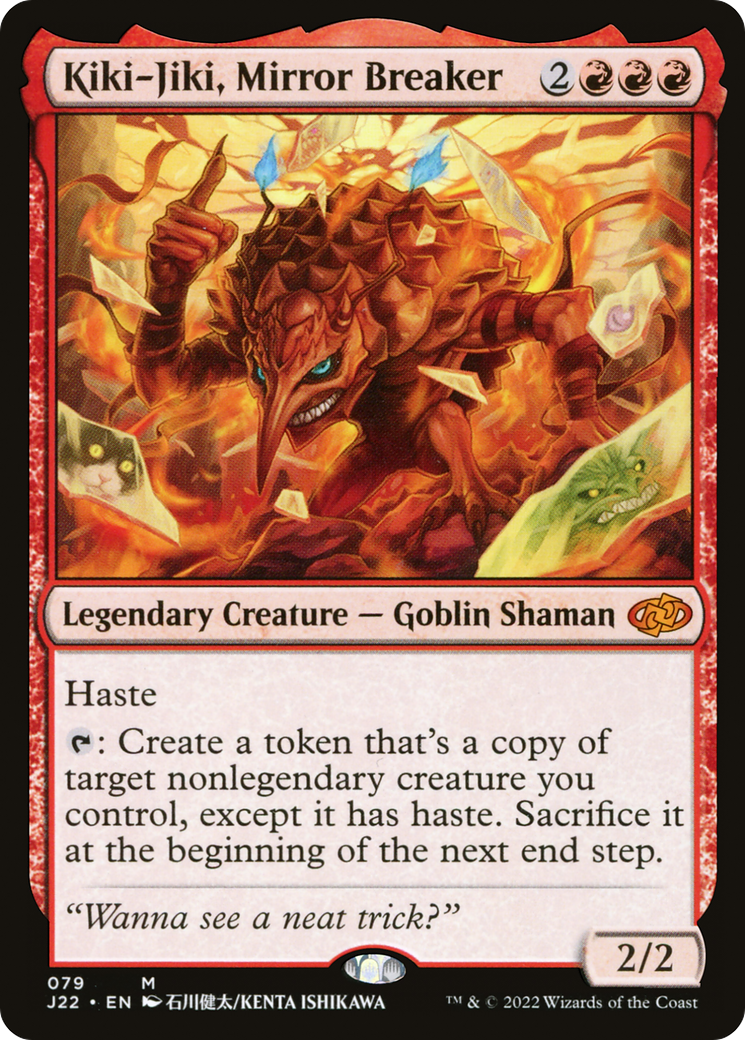 Kiki-Jiki, Mirror Breaker (J22-079) - Jumpstart 2022 - Premium MTG Single from Wizards of the Coast - Just $9.70! Shop now at Game Crave Tournament Store