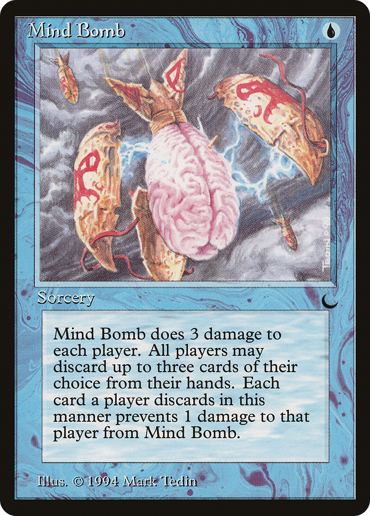 Mind Bomb (DRK-033) - The Dark - Premium MTG Single from Wizards of the Coast - Just $3.98! Shop now at Game Crave Tournament Store