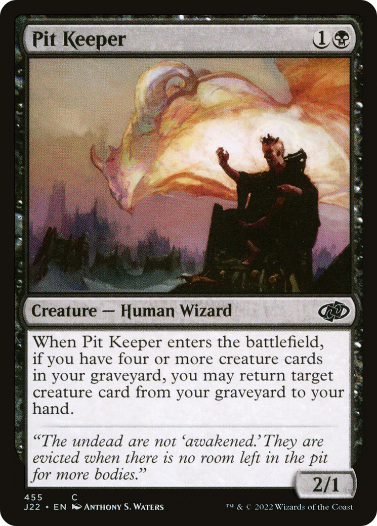Pit Keeper (J22-455) - Jumpstart 2022 - Premium MTG Single from Wizards of the Coast - Just $0.08! Shop now at Game Crave Tournament Store