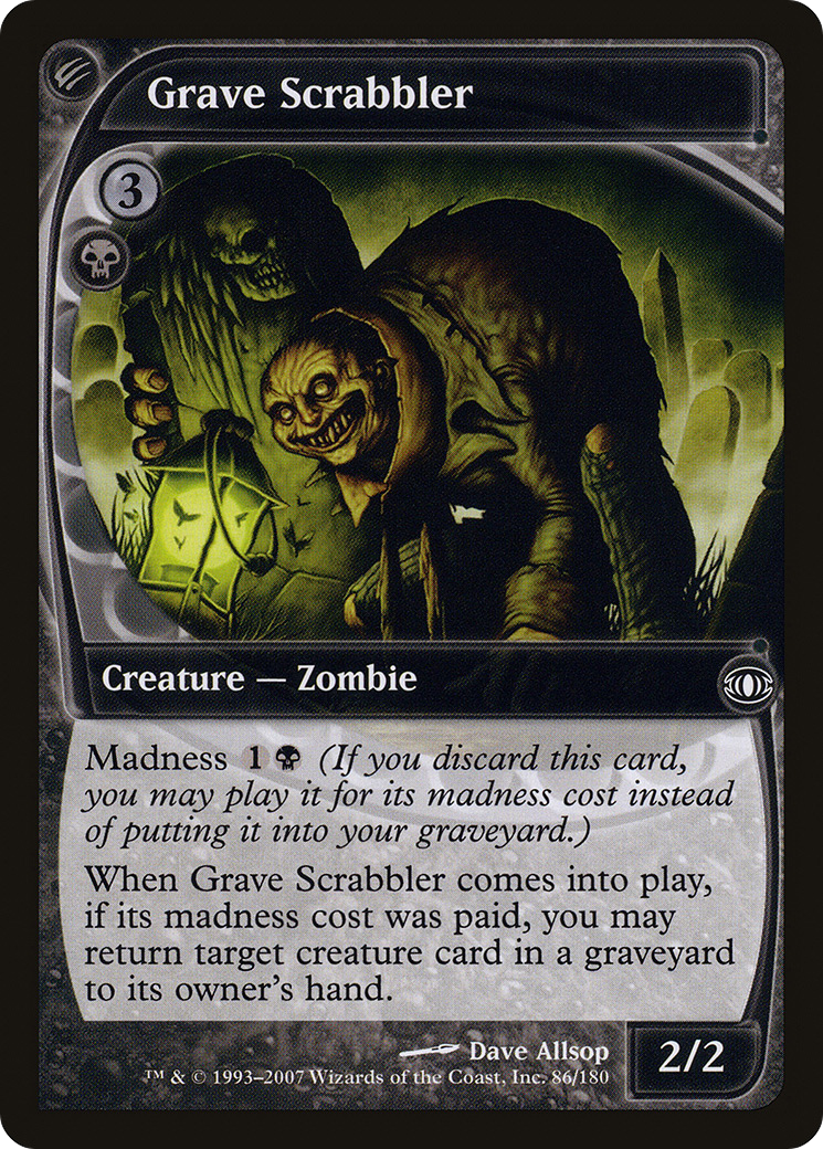 Grave Scrabbler (FUT-086) - Future Sight Foil - Premium MTG Single from Wizards of the Coast - Just $4.22! Shop now at Game Crave Tournament Store