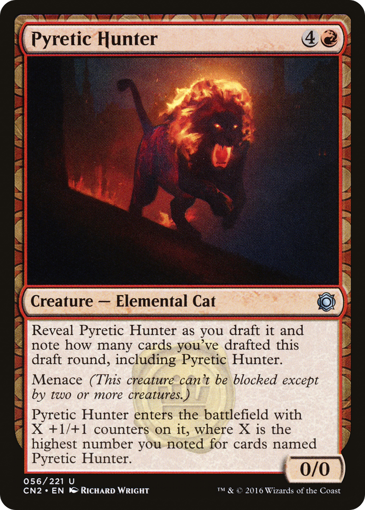 Pyretic Hunter (CN2-056) - Conspiracy: Take the Crown: (draft) - Premium MTG Single from Wizards of the Coast - Just $0.08! Shop now at Game Crave Tournament Store