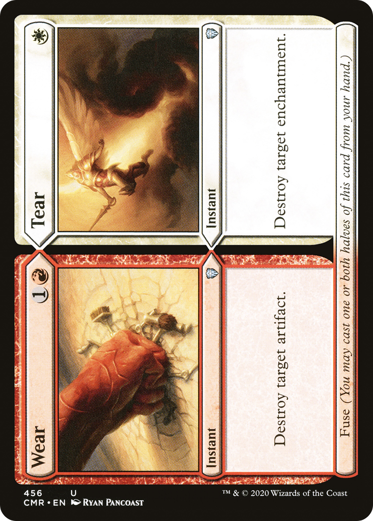 Wear // Tear (CMR-456) - Commander Legends - Premium MTG Single from Wizards of the Coast - Just $0.49! Shop now at Game Crave Tournament Store