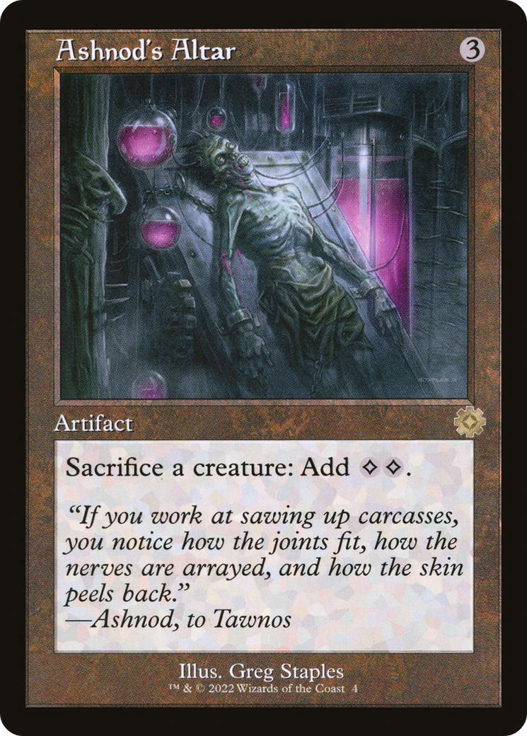 Ashnod's Altar (BRR-004) - The Brothers' War Retro Artifacts - Premium MTG Single from Wizards of the Coast - Just $1.92! Shop now at Game Crave Tournament Store