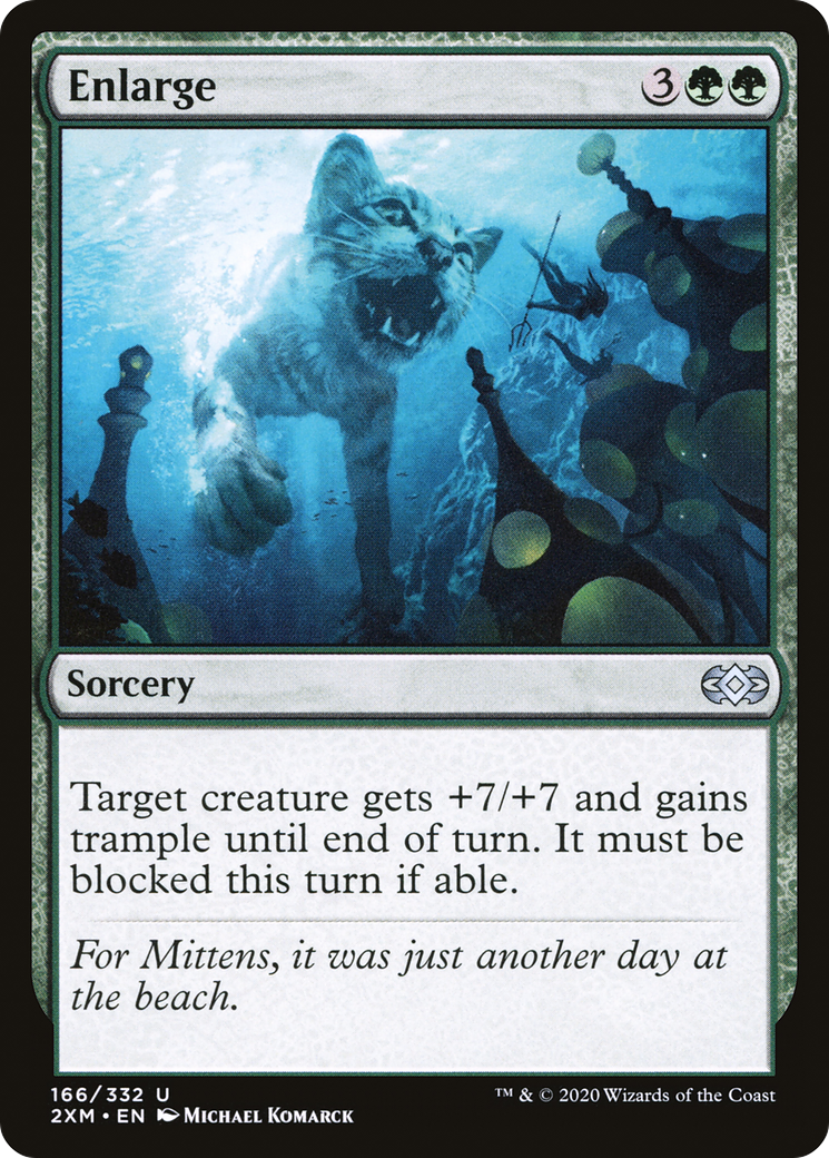 Enlarge (2XM-166) - Double Masters - Premium MTG Single from Wizards of the Coast - Just $0.08! Shop now at Game Crave Tournament Store