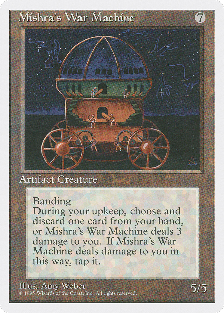 Mishra's War Machine (4ED-337) - Fourth Edition - Premium MTG Single from Wizards of the Coast - Just $0.08! Shop now at Game Crave Tournament Store