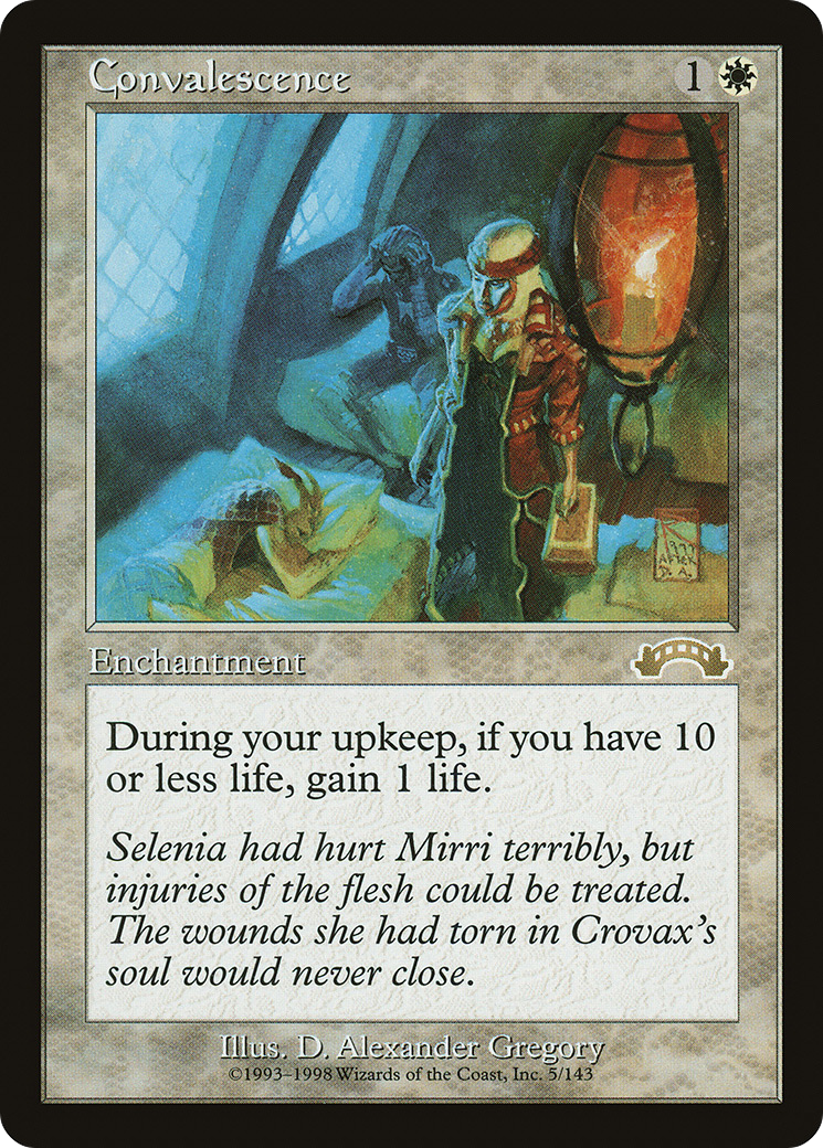 Convalescence (EXO-005) - Exodus - Premium MTG Single from Wizards of the Coast - Just $0.08! Shop now at Game Crave Tournament Store