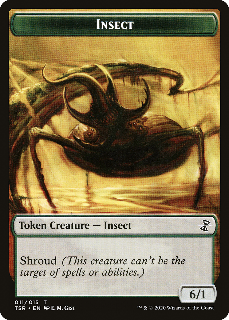 Insect (TTSR-011) - Time Spiral Remastered Tokens - Premium MTG Single from Wizards of the Coast - Just $0! Shop now at Game Crave Tournament Store