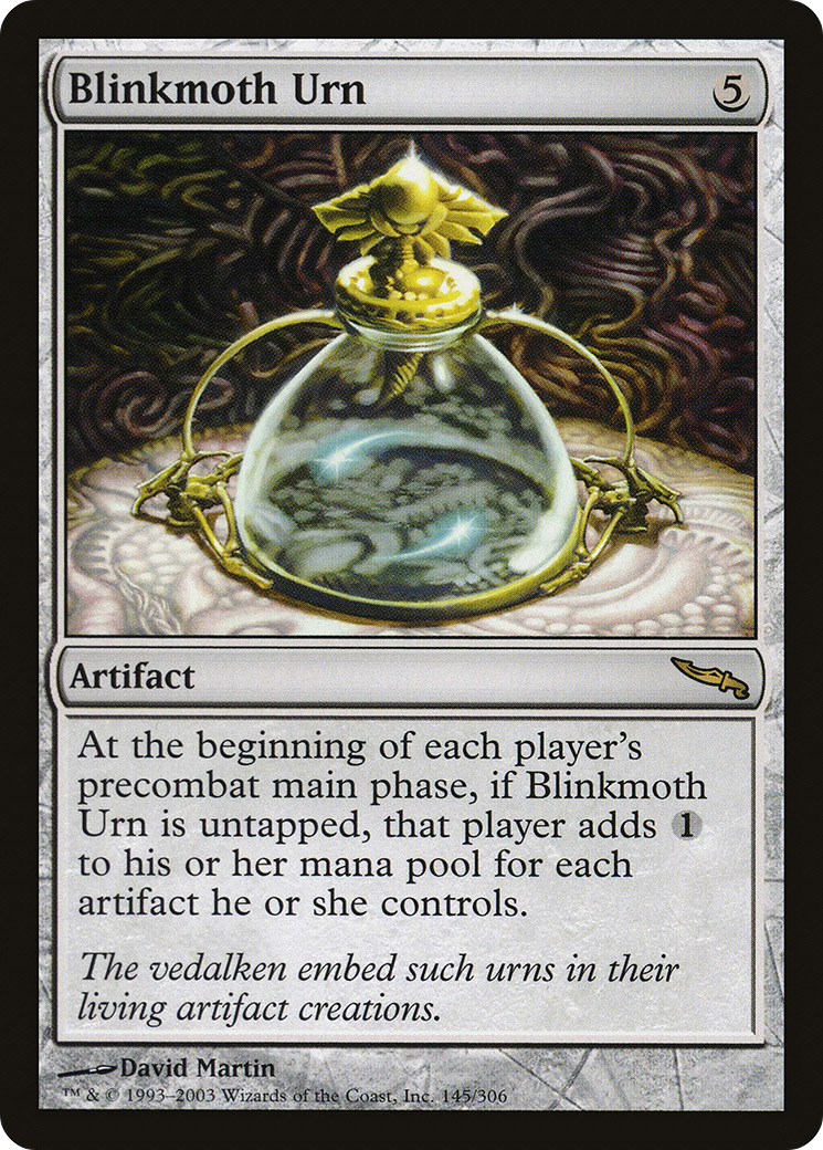 Blinkmoth Urn (MRD-145) - Mirrodin Foil - Premium MTG Single from Wizards of the Coast - Just $12.59! Shop now at Game Crave Tournament Store