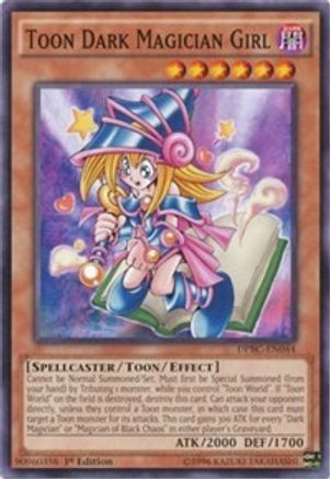 Toon Dark Magician Girl (DPBC-EN044) - Duelist Pack: Battle City 1st Edition - Premium Yugioh Single from Konami - Just $0.53! Shop now at Game Crave Tournament Store