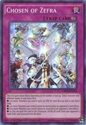 Chosen of Zefra (CROS-ENAE2) - Crossed Souls: Advanced Edition Limited - Premium Yugioh Single from Konami - Just $0.25! Shop now at Game Crave Tournament Store