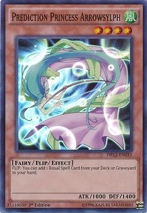 Prediction Princess Arrowsylph (DRL2-EN033) - Dragons of Legend 2 1st Edition - Premium Yugioh Single from Konami - Just $0.25! Shop now at Game Crave Tournament Store