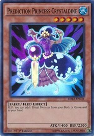Prediction Princess Crystaldine (DRL2-EN034) - Dragons of Legend 2 1st Edition - Premium Yugioh Single from Konami - Just $0.08! Shop now at Game Crave Tournament Store