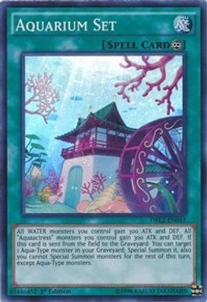 Aquarium Set (DRL2-EN043) - Dragons of Legend 2 1st Edition - Premium Yugioh Single from Konami - Just $0.25! Shop now at Game Crave Tournament Store