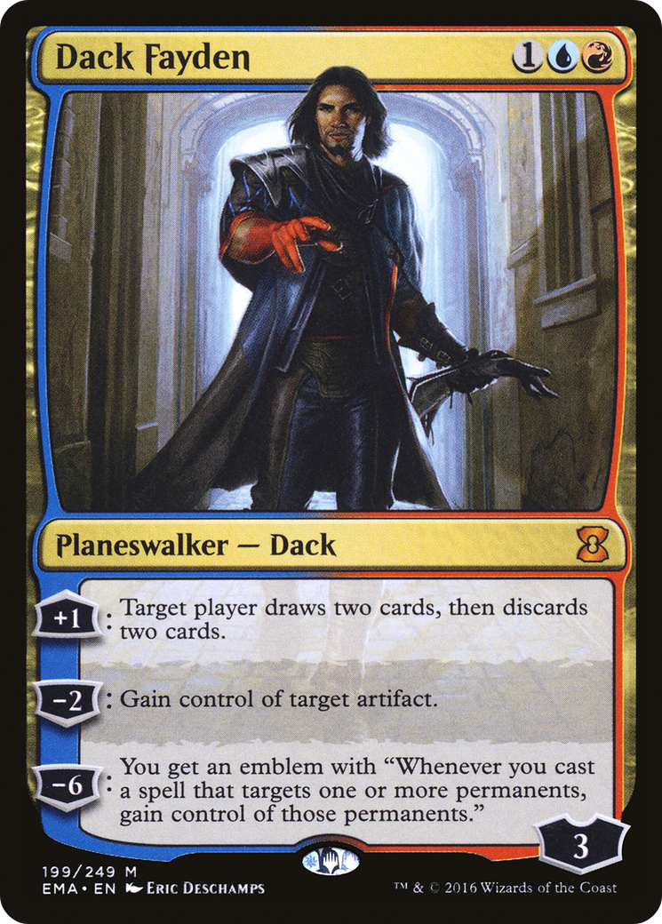 Dack Fayden (EMA-199) - Eternal Masters Foil - Premium MTG Single from Wizards of the Coast - Just $3.34! Shop now at Game Crave Tournament Store