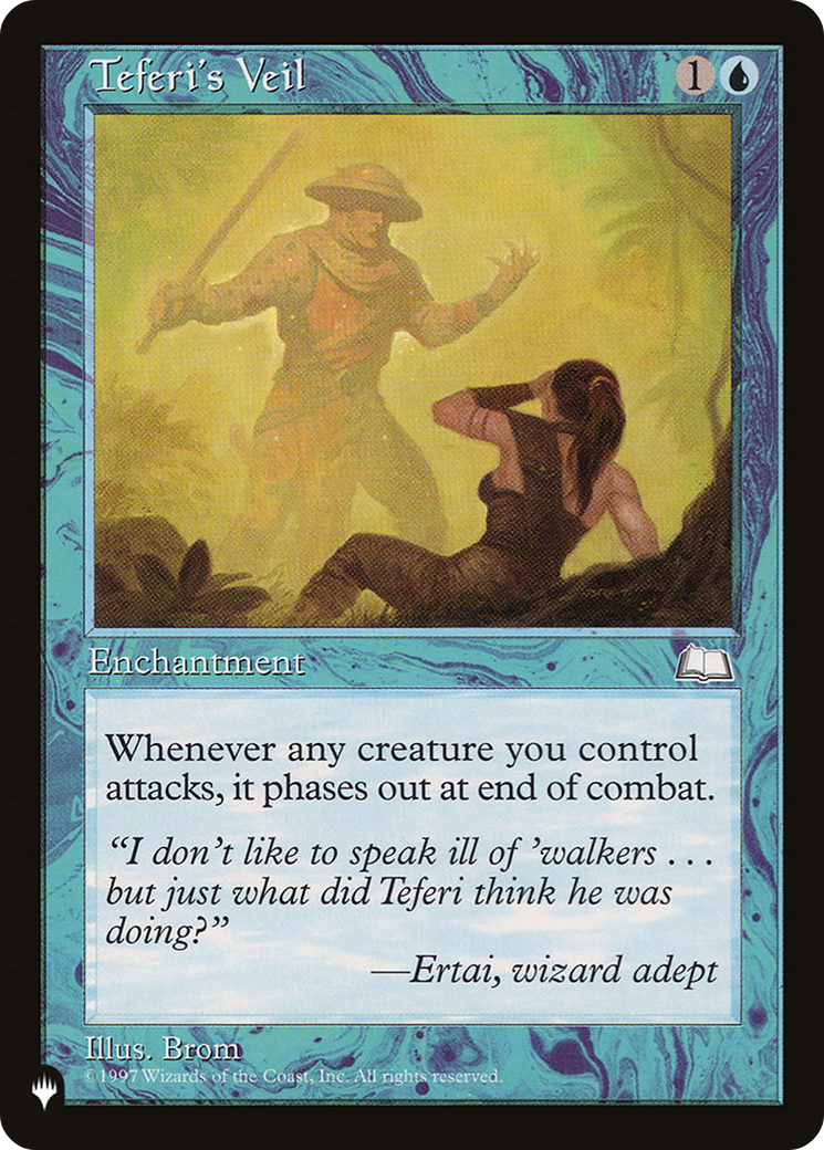 Teferi's Veil (PLIST-834) - The List - Premium MTG Single from Wizards of the Coast - Just $0.33! Shop now at Game Crave Tournament Store