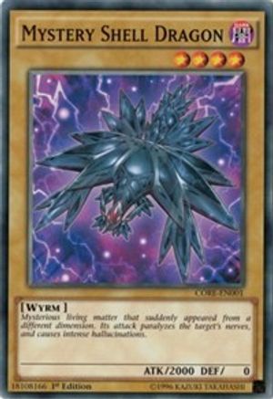 Mystery Shell Dragon (CORE-EN001) - Clash of Rebellions Unlimited - Premium Yugioh Single from Konami - Just $0.26! Shop now at Game Crave Tournament Store