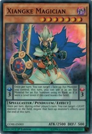 Xiangke Magician (CORE-EN003) - Clash of Rebellions 1st Edition - Premium Yugioh Single from Konami - Just $0.70! Shop now at Game Crave Tournament Store