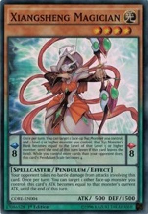 Xiangsheng Magician (CORE-EN004) - Clash of Rebellions Unlimited - Premium Yugioh Single from Konami - Just $0.09! Shop now at Game Crave Tournament Store