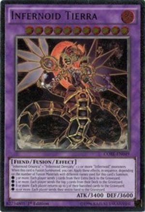Infernoid Tierra (UTR) (CORE-EN049) - Clash of Rebellions Unlimited - Premium Yugioh Single from Konami - Just $3.37! Shop now at Game Crave Tournament Store