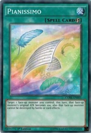 Pianissimo (CORE-EN055) - Clash of Rebellions 1st Edition - Premium Yugioh Single from Konami - Just $0.25! Shop now at Game Crave Tournament Store