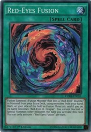 Red-Eyes Fusion (CORE-EN059) - Clash of Rebellions 1st Edition - Premium Yugioh Single from Konami - Just $1.78! Shop now at Game Crave Tournament Store