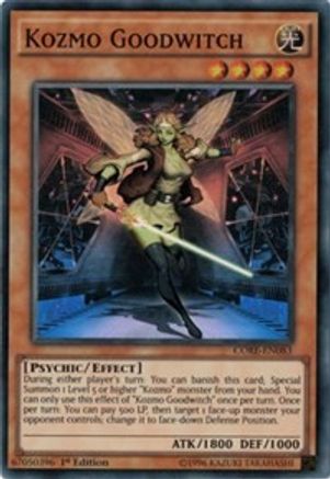 Kozmo Goodwitch (CORE-EN083) - Clash of Rebellions 1st Edition - Premium Yugioh Single from Konami - Just $0.20! Shop now at Game Crave Tournament Store