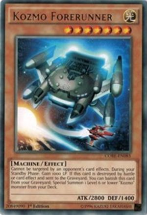 Kozmo Forerunner (CORE-EN085) - Clash of Rebellions Unlimited - Premium Yugioh Single from Konami - Just $0.35! Shop now at Game Crave Tournament Store