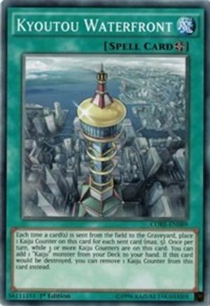 Kyoutou Waterfront (CORE-EN089) - Clash of Rebellions Unlimited - Premium Yugioh Single from Konami - Just $0.25! Shop now at Game Crave Tournament Store