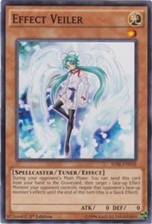 Effect Veiler (SDSE-EN018) - Structure Deck: Synchron Extreme 1st Edition - Premium Yugioh Single from Konami - Just $1.32! Shop now at Game Crave Tournament Store