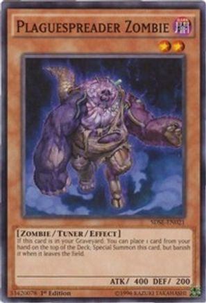 Plaguespreader Zombie (SDSE-EN021) - Structure Deck: Synchron Extreme 1st Edition - Premium Yugioh Single from Konami - Just $2.57! Shop now at Game Crave Tournament Store