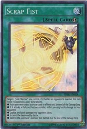 Scrap Fist (SDSE-EN024) - Structure Deck: Synchron Extreme 1st Edition - Premium Yugioh Single from Konami - Just $0.23! Shop now at Game Crave Tournament Store
